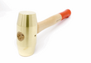 GRACE USA made  80 Ounce 5lb  Brass Hammer BH-80 with Hickory Handle - Cardon Tools