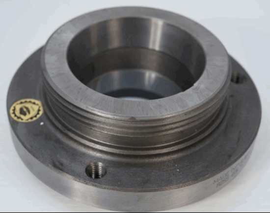 Bison 6-1/4" Set-Tru Lathe Chuck Adapter / Back Plate. L0 L-0 back 8255-6 1/4"-L0 - Cardon Tools