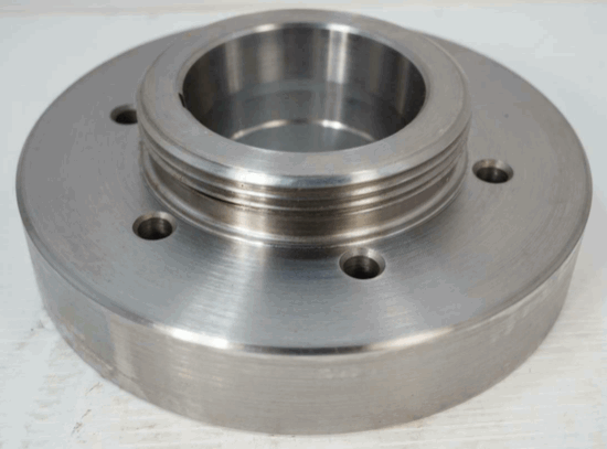 Kalamazoo Chuck USA 12" L-0 L0 STEEL Grip Set / Adjust Tru lathe Chuck Backplate - Cardon Tools