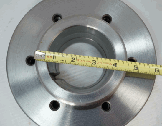 Kalamazoo Chuck USA 12" L-0 L0 STEEL Grip Set / Adjust Tru lathe Chuck Backplate - Cardon Tools