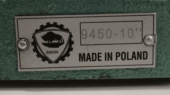 Bison Milling Fixture Base Plate for 10" Self Centering Lathe Chuck