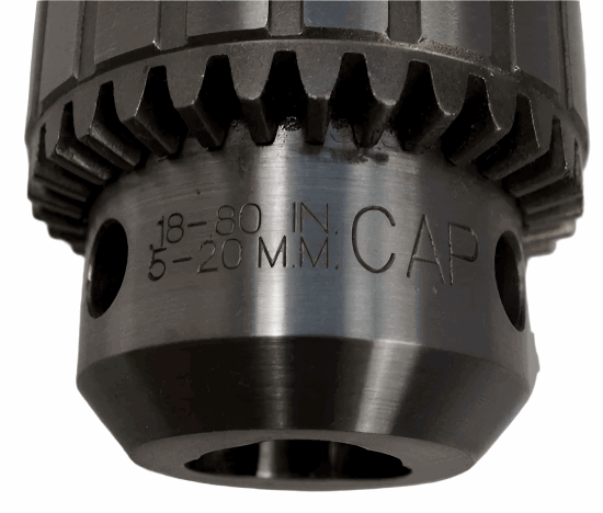 Huge Original JACOBS HD 3mt Drill CHUCK .180" to .800" Capacity - Cardon Tools
