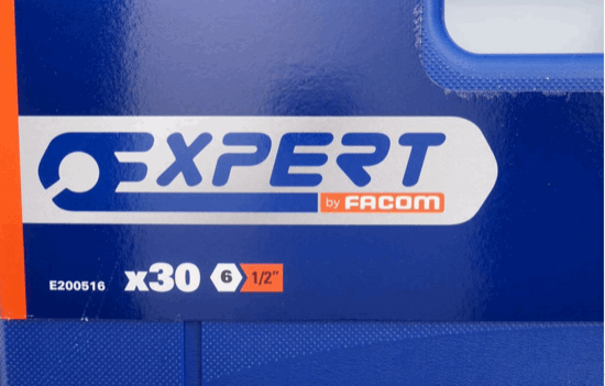 Expert by FACOM 1/2" Drive 30pc Metric Hex Bit Socket Set 5mm-19mm E200516 - Cardon Tools