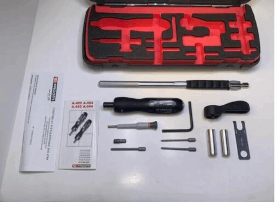 FACOM 12pc TPMS valve kit with FACOM 2 to 10 N.m Torque Screwdriver Box Set - Cardon Tools