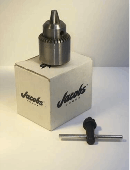 Jacobs 1A PB 1/4" Capacity Medium Duty Plain Bearing Drill Chuck 1JT