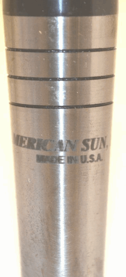 American Sun USA No 4 CENTER DRILL EXTENSION 3/4" Shank Lathe Mill 930-4 - Cardon Tools
