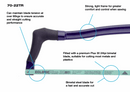 New Old Stock (made in  2007) Eclipse Professional High Tension Pro-Plus Hacksaw 22T - Cardon Tools