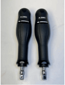 TWO Facom FRANCE R.236C 1/4" Drive Ergonomic Bi-Material Socket Spinners - Cardon Tools