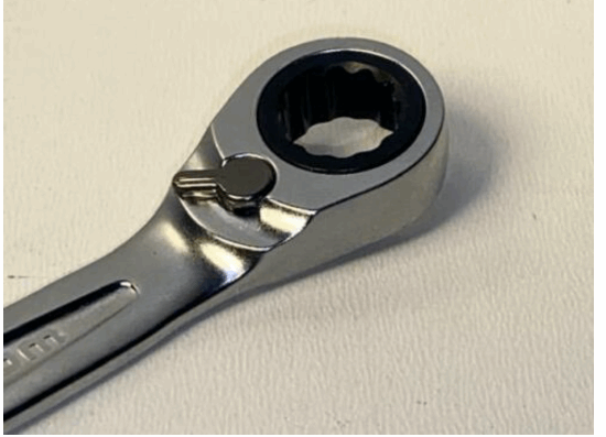 Facom 5pc STUBBY Anti Slip Combination Ratcheting Wrench Set 9,11,14,15,16mm - Cardon Tools