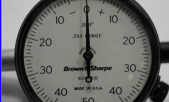 New Old Stock  Brown & Sharpe USA .250" range 599-8221-510 Dial Indicator .001" Grad - Cardon Tools