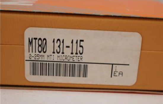 Mitutoyo Japan 0-25mm Carbide DIGITAL SPLINE  Micrometer 131-115 0.01mm Grad - Cardon Tools