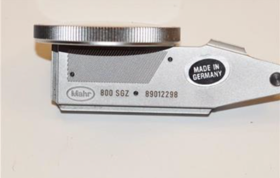 New Old Stock Mahr Puppitast made in GERMANY Dial TEST Indicator. 0.0005" GRAD. - Cardon Tools