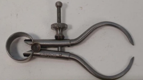 New Old Stock BEAUTIFUL Moore & Wright UK MICRO 2" Toolmakers Machined Round Leg Caliper - Cardon Tools