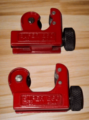 2 New Old Stock  SUPER EGO Made in SPAIN No.722 MINI PRO Pipe Tubing Cutter 1/8" - 7/8" cap - Cardon Tools