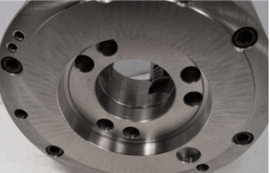 Bison 10" Steel 3-Jaw 2pc Jaws Lathe Chuck - A8 A1-8 mount- Demo Model 7-821-1018 - Cardon Tools