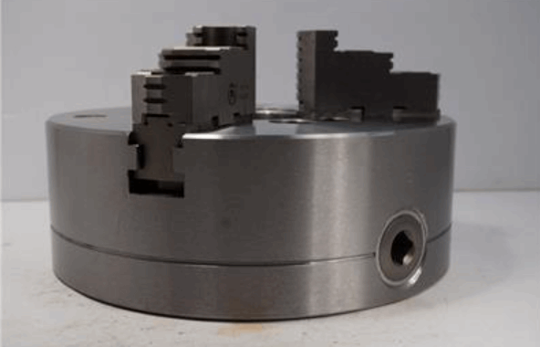 Bison 10" Steel 3-Jaw 2pc Jaws Lathe Chuck - A8 A1-8 mount- Demo Model 7-821-1018 - Cardon Tools