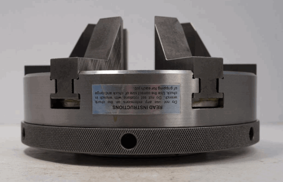 BISON Super Precision STEEL 6-1/4" 6-Jaw Quick Clamping Lever Chuck