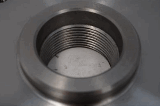 Bison 8" Set-Tru Lathe Chuck Back Plate 2-1/4" x 8 Thread - Cardon Tools
