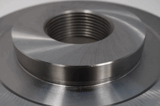 Bison 8" Set-Tru Lathe Chuck Back Plate 2-1/4" x 8 Thread - Cardon Tools
