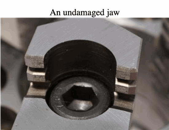 DEMO MODEL Bison Poland 10" STEEL 3-Jaw 2pc Jaws Lathe Chuck. A8 A1-8 mount. 2pc Jaws - Cardon Tools