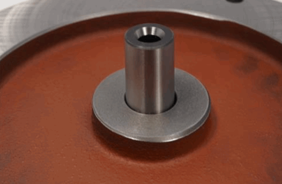 Bison Poland 10" Set-Tru Lathe CHUCK Backplate Adapter for Rotary Table