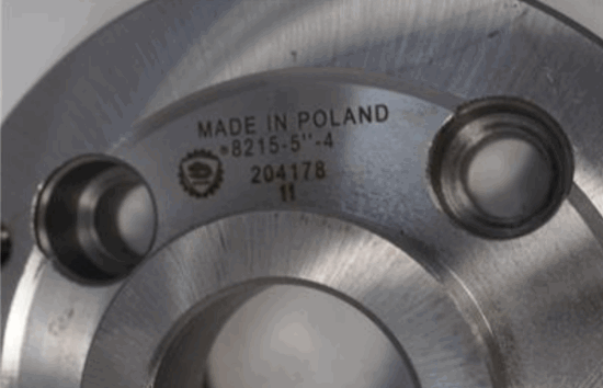 Bison Poland 5" Machined Set-Tru Lathe Chuck Adapter Backplate. A1-4 mount - Cardon Tools