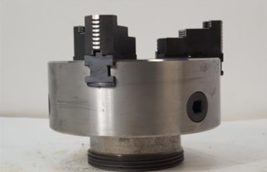 STEEL SCA Sweden 8" 2pc Jaw 3 Jaw Chuck L0 L-0 Back - Cardon Tools