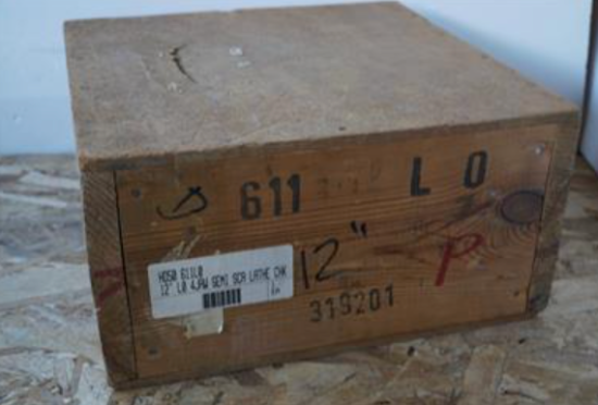 SCA Sweden 12" 4-Jaw Independent Lathe Chuck  L0 L-0 Direct Mount Back - Cardon Tools