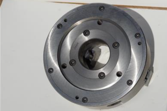 SCA Made in Sweden 10" 2pc 2-Jaw STEEL Lathe Chuck Flat / Plain Back - Cardon Tools