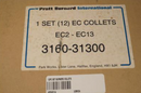 Pratt Burnerd UK Made 12 Pc EC MultiSize Chuck Collet Set. EC2-EC13 - Cardon Tools