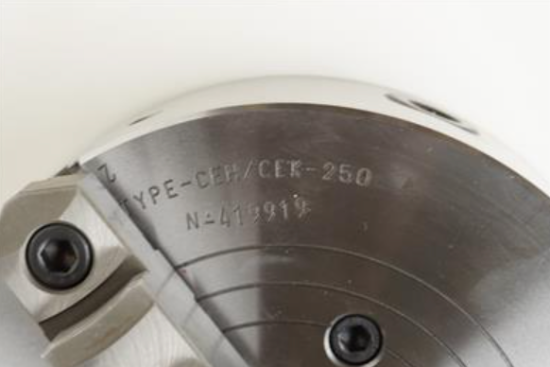 SCA Sweden 10" 2pc Hard Jaw 3 Jaw STEEL Flat / Plain Back Lathe Chuck - Cardon Tools