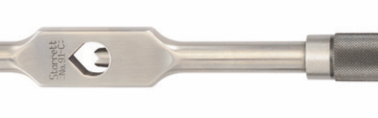 Starrett USA made 12" Tap Wrench No. 91C Tap sizes 1/4"-5/8" - Cardon Tools