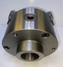 New Old Stock Bison 5" 3 Jaw Scroll Chuck with 2pc Jaws 1-1/2" 8tpi for South Bend Lathe - Cardon Tools