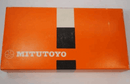 Mitutoyo made in Japan 25-50mm  .01mm Grad Disc & Flange Micrometer 123-102 - Cardon Tools