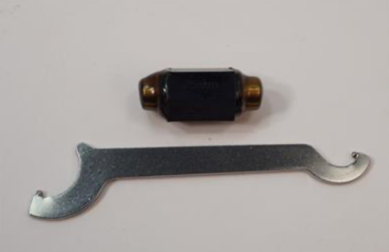 Mitutoyo made in Japan 25-50mm  .01mm Grad Disc & Flange Micrometer 123-102 - Cardon Tools