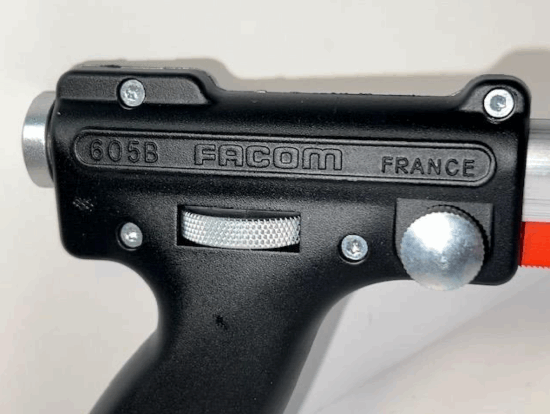 New Old Stock FACOM France ALL-METAL Revolver Frame Hacksaw with sliding blade Guide - Cardon Tools