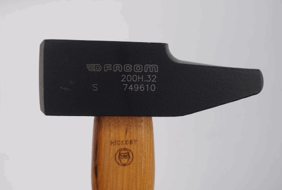 Beautiful  FACOM Machinists Toolmakers Engineers 585g Cross Pein Hammer. 200H.32 - Cardon Tools