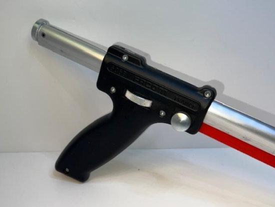 New Old Stock FACOM France ALL-METAL Revolver Frame Hacksaw with sliding blade Guide - Cardon Tools