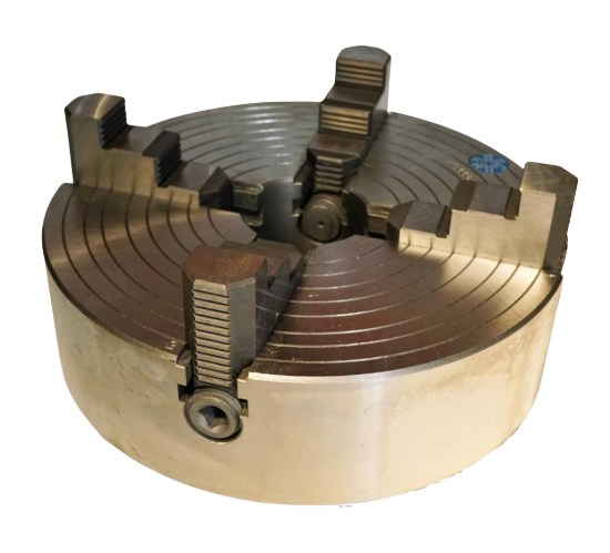 SCA 12" 4-Jaw Independent Lathe Chuck. D1-5 Direct Mount Made in SWEDEN - Cardon Tools