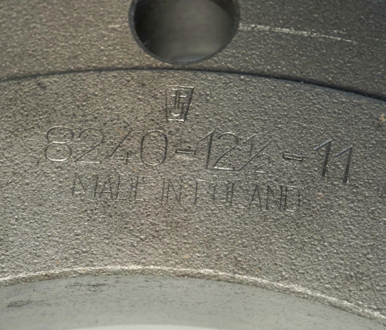 New Old Stock FPU / Bison Poland 12-1/2" D-11 Lathe Chuck Adapter Backplate - Cardon Tools