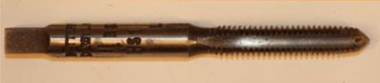 2 New Old Stock Butterfield 1/4" BSF 26T  Left Hand Taps. Made in USA - Cardon Tools