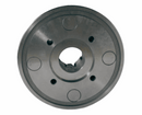 SCA Made in Sweden 10" 4-Jaw Independent Lathe Chuck. Plain Back. - Cardon Tools