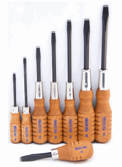 GRACE USA Made Original Gun Care Screwdriver Set HG-8 - Cardon Tools