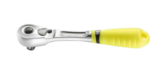 Facoc RL.171F  1/4" Maintenance Free Pear Head LOCKING Ratchet 72 Teeth FLOU - Cardon Tools