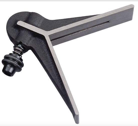 Starrett C11-1224 CENTER  Head for 12"/300mm and Larger Combination Squares, Combination Sets, and Bevel Protractors - Black Wrinkle Finished, Cast Iron Steel. - Cardon Tools