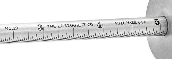 Starrett 29B 6" x 64ths Graduated Marking / Scratch  Gage  USA Made - Cardon Tools