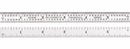Starrett 6" C304R-6 4R Full Flexible Steel  Rule with Inch Grad. 8ths, 16ths, Quick-Reading 32nds, 64ths - Cardon Tools