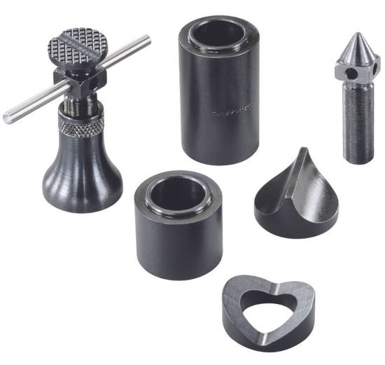 Starrett SF190 Little Giant Jack Screw Set Complete, with Fine-Adjusting Screw and All Attachments - Cardon Tools