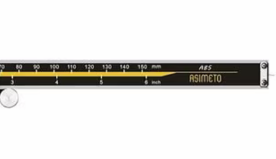 0-8" / 200mm x 0.0005"/0.01mm ASIMETO  Absolute Digital Caliper - Cardon Tools