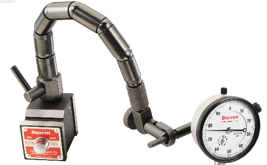 Starrett S898Z-2 Automotive Inspection Kit, 0 to 1" Indicator with Flex Mag Base and Clamp